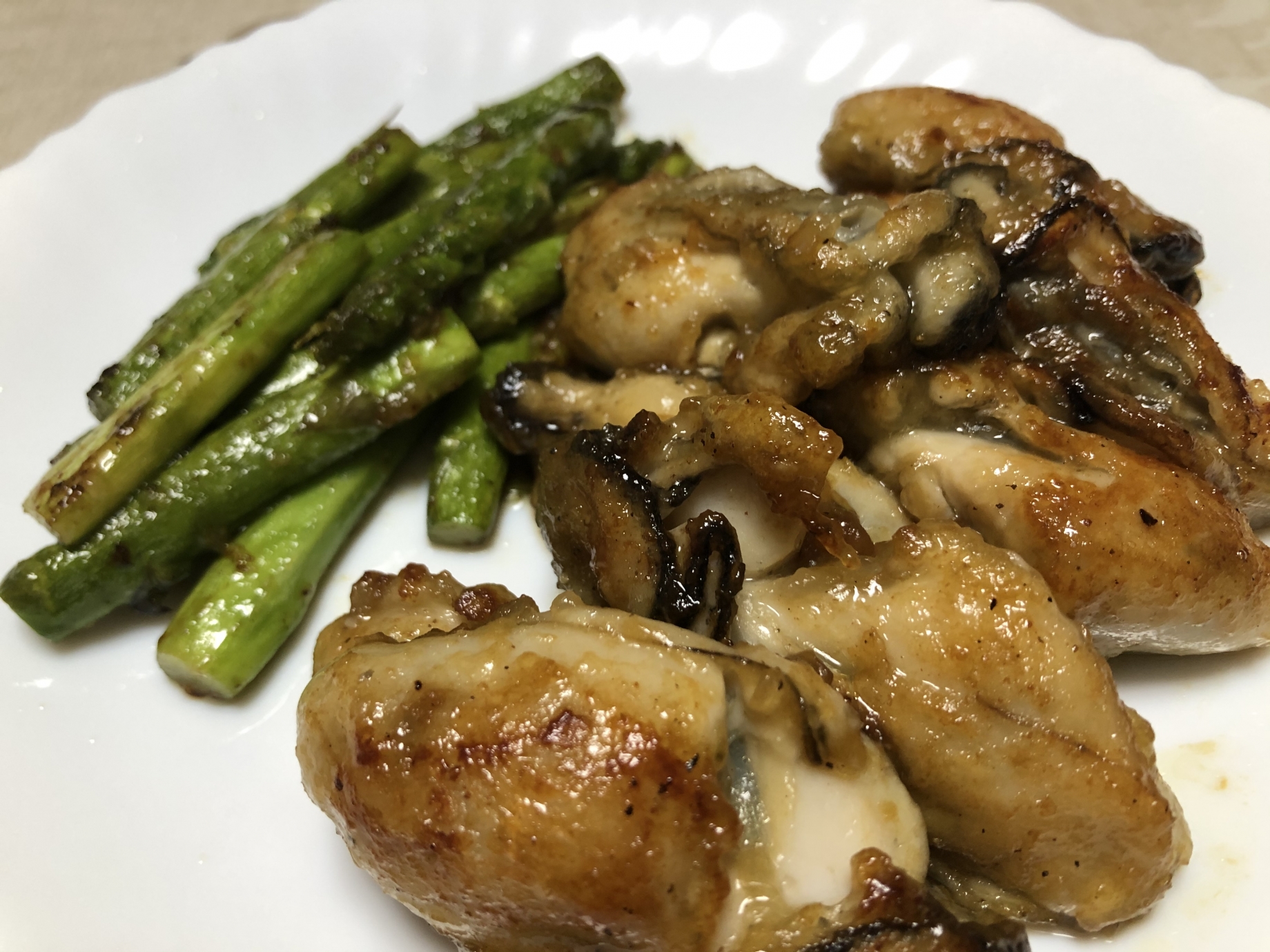 牡蠣のシャルドネ添えレシピ