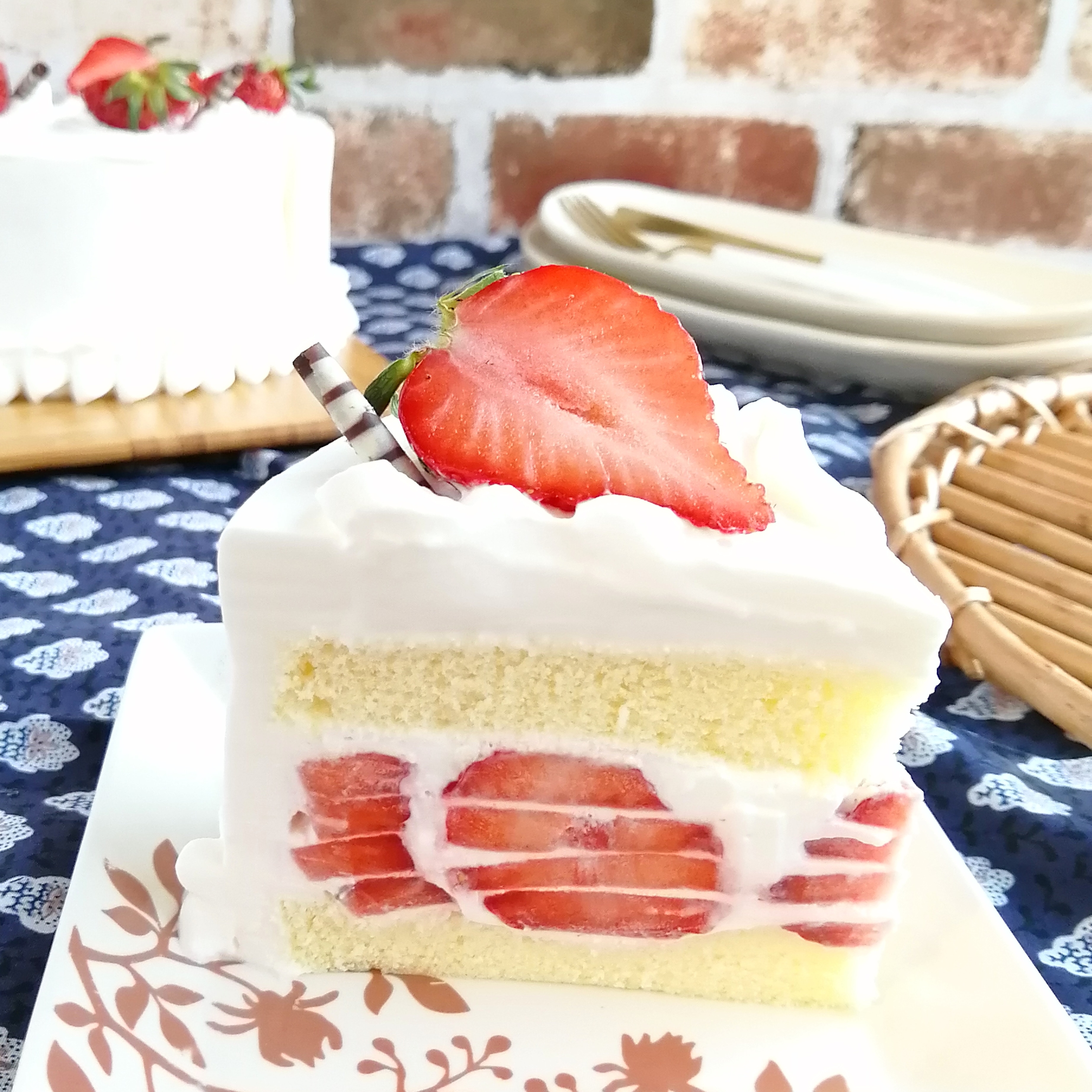 タルギケーキ 苺のショートケーキ Eatpick