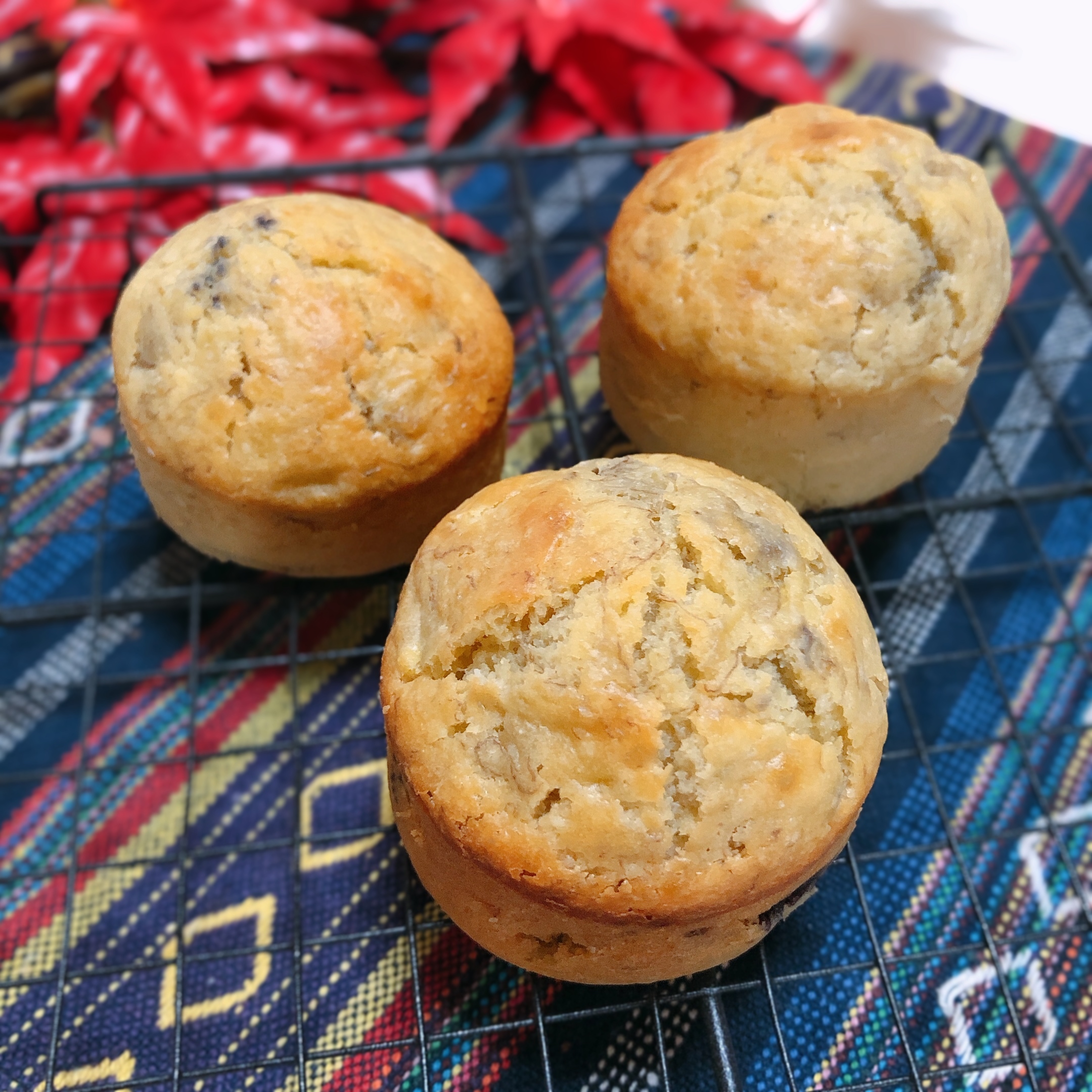 バナナとブルーベリーのマフィン 失敗 笑 Eatpick