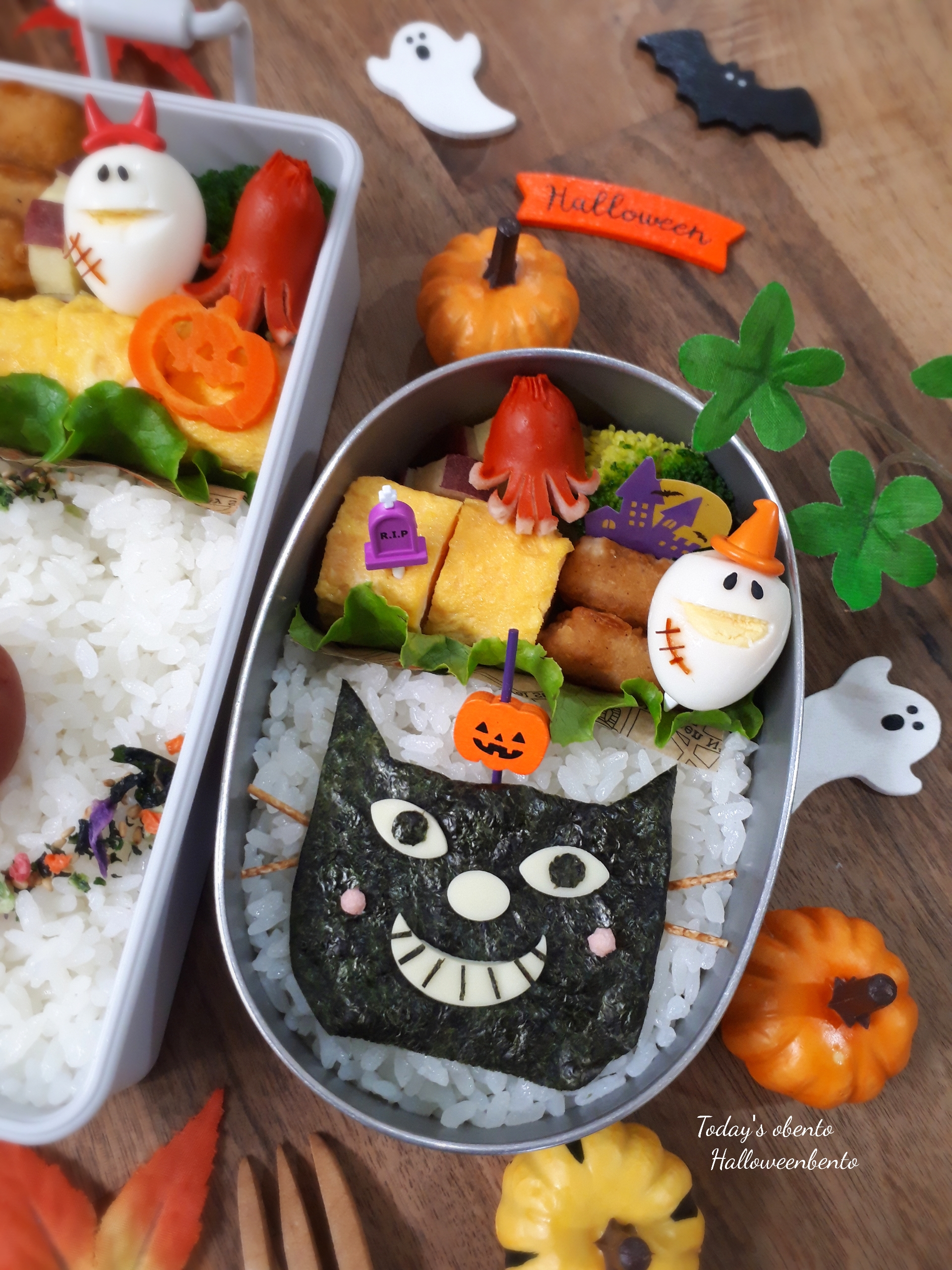 ハロウィン弁当 Eatpick