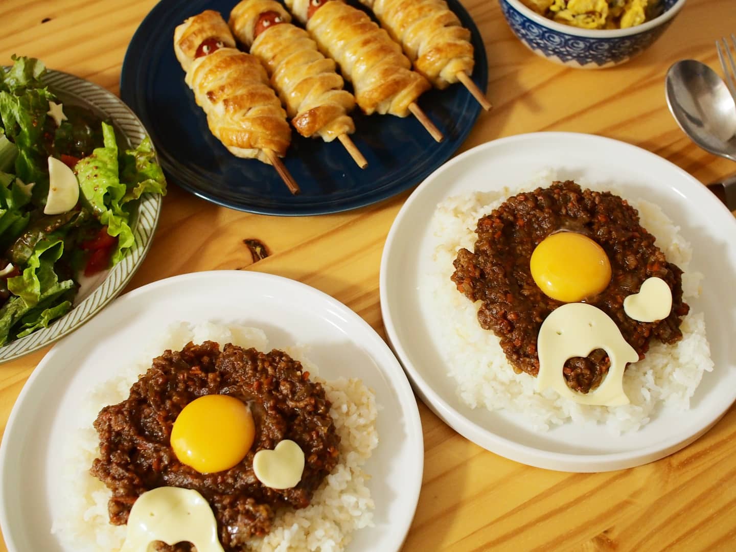 ハロウィンごはん Eatpick