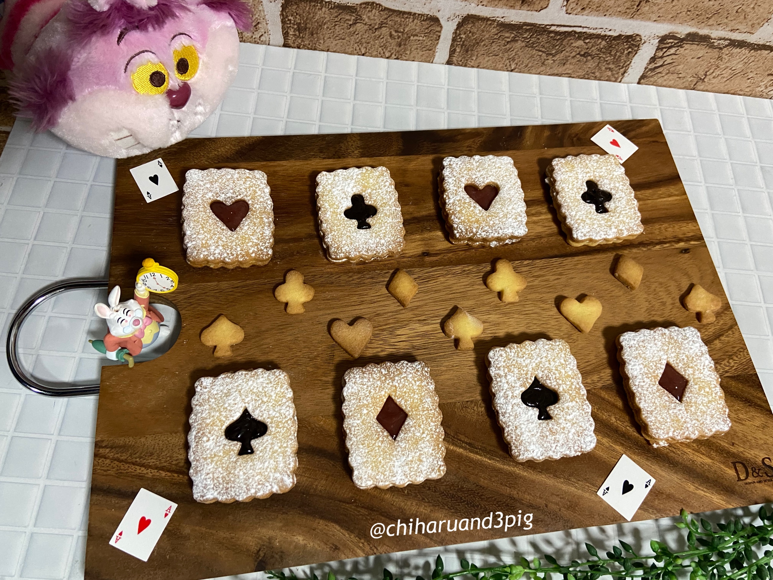 トランプクッキーサンド Eatpick トランプクッキーサンド Eatpick