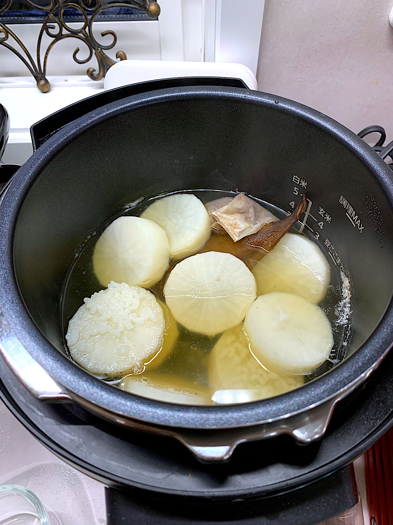 電気圧力鍋でふろふき大根 Eatpick