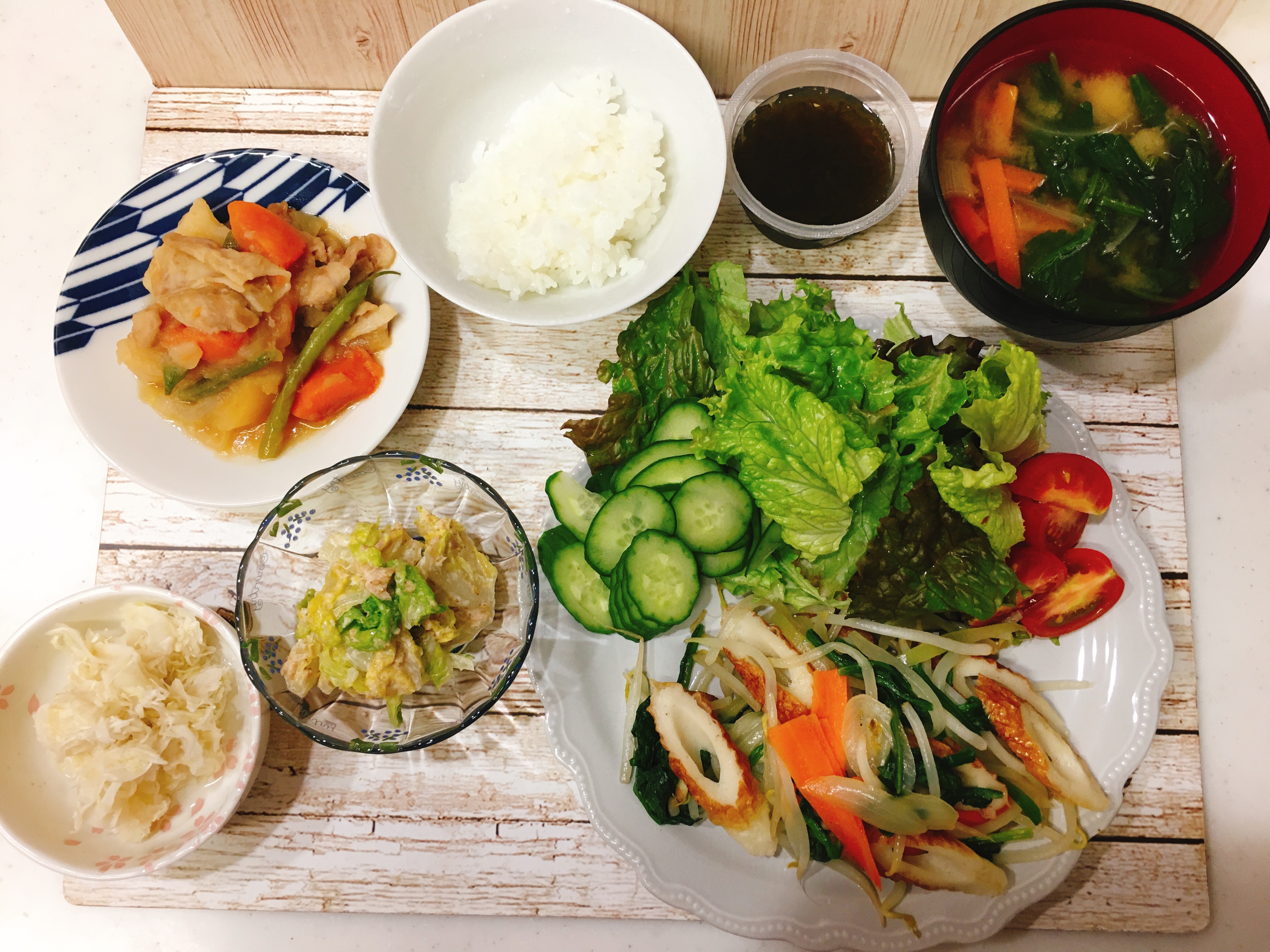 野菜たっぷりな夜ごはん Eatpick 野菜たっぷりな夜ごはん Eatpick