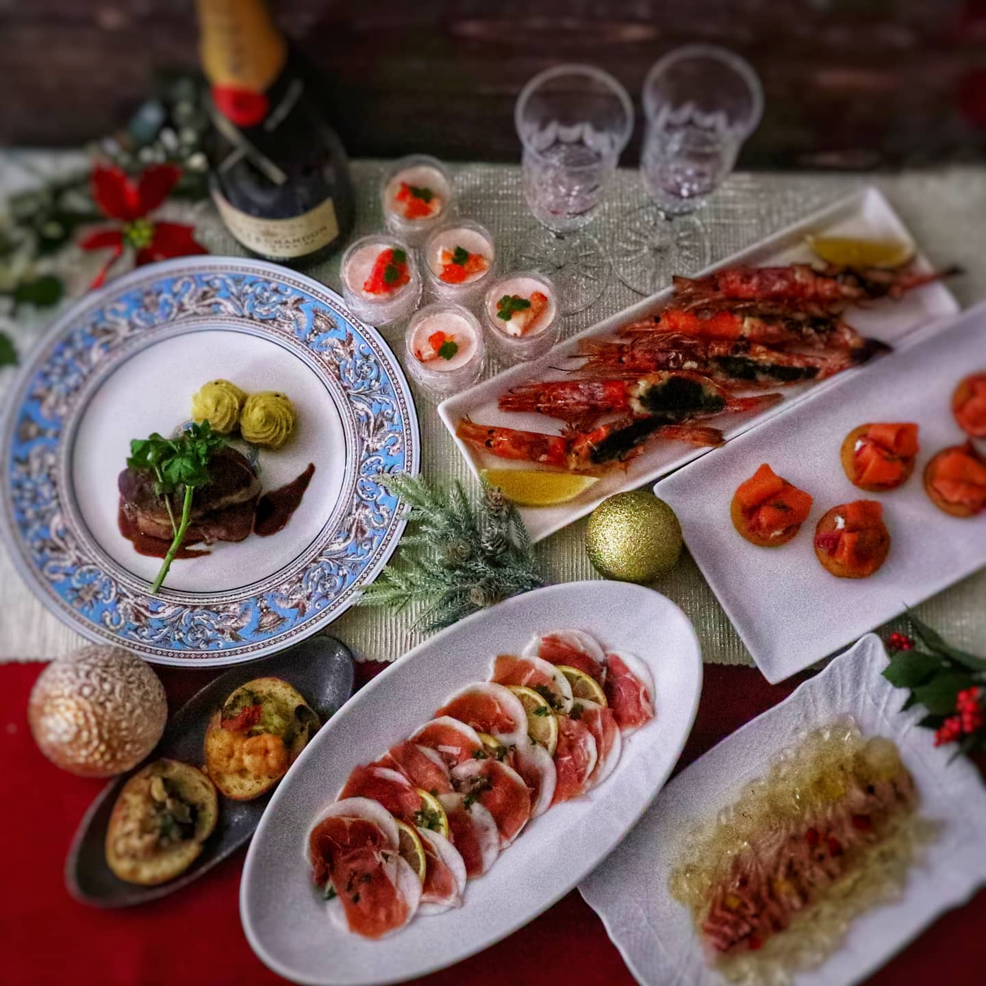 クリスマスディナー Eatpick