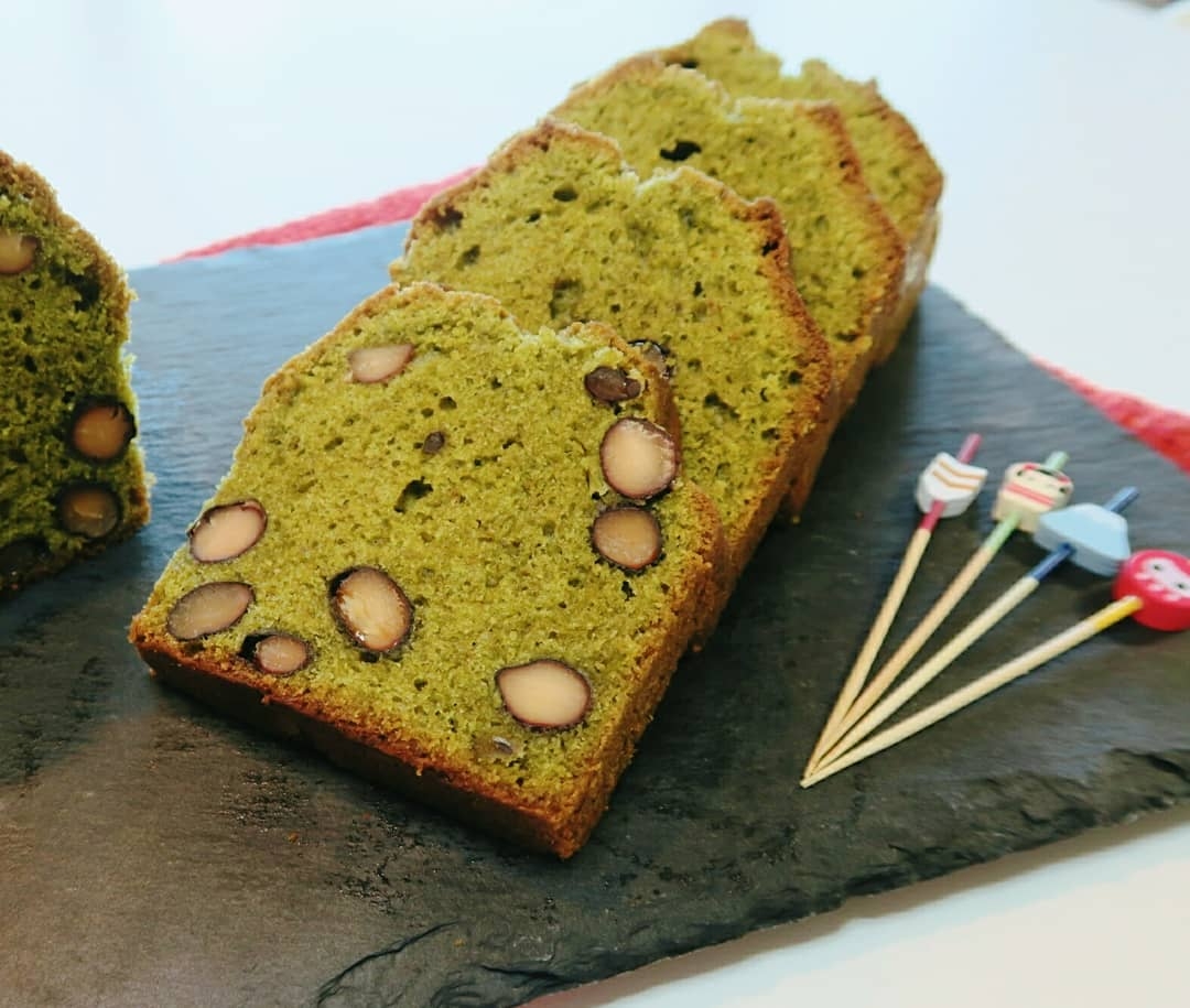 黒豆が下に沈まない 抹茶パウンドケーキ Eatpick 黒豆が下に沈まない 抹茶パウンドケーキ Eatpick
