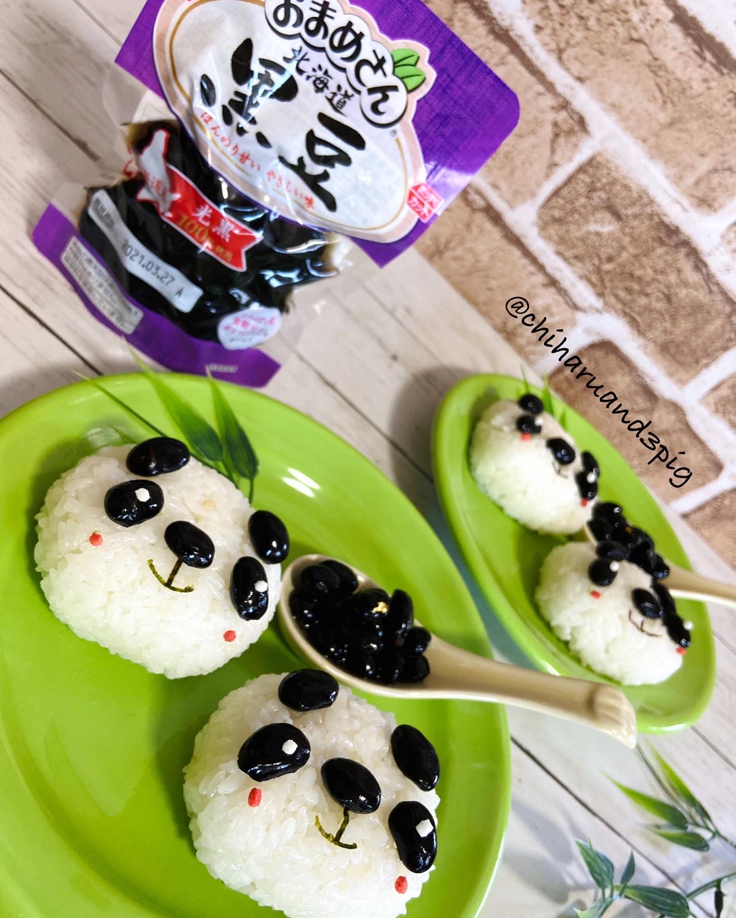 パンダおにぎり Eatpick