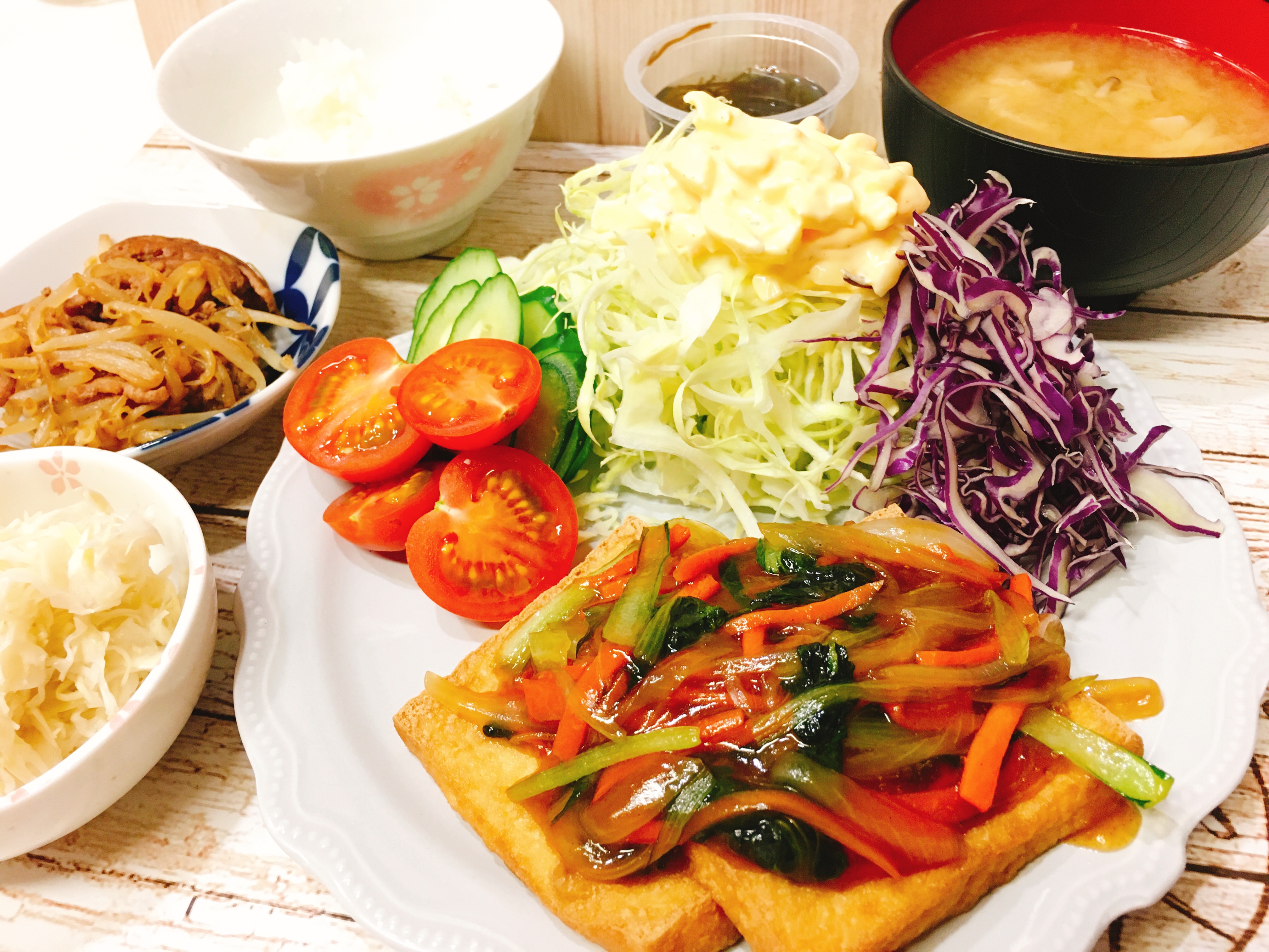 あんかけ 厚 揚げ