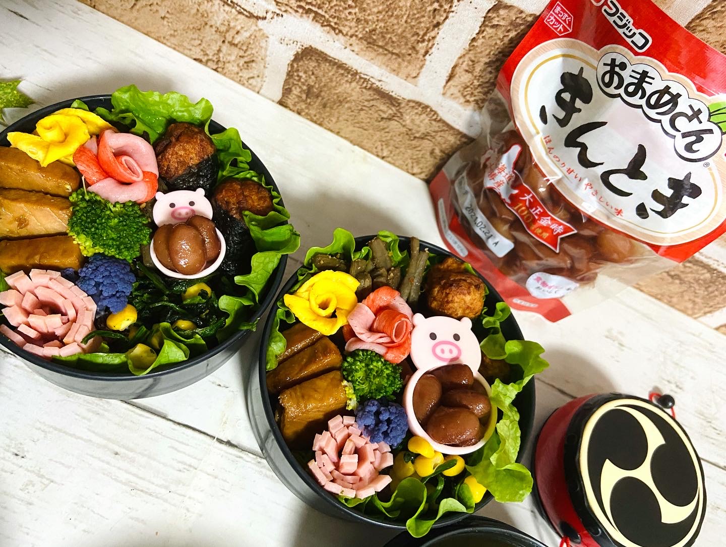 オムライス鬼弁当 Eatpick