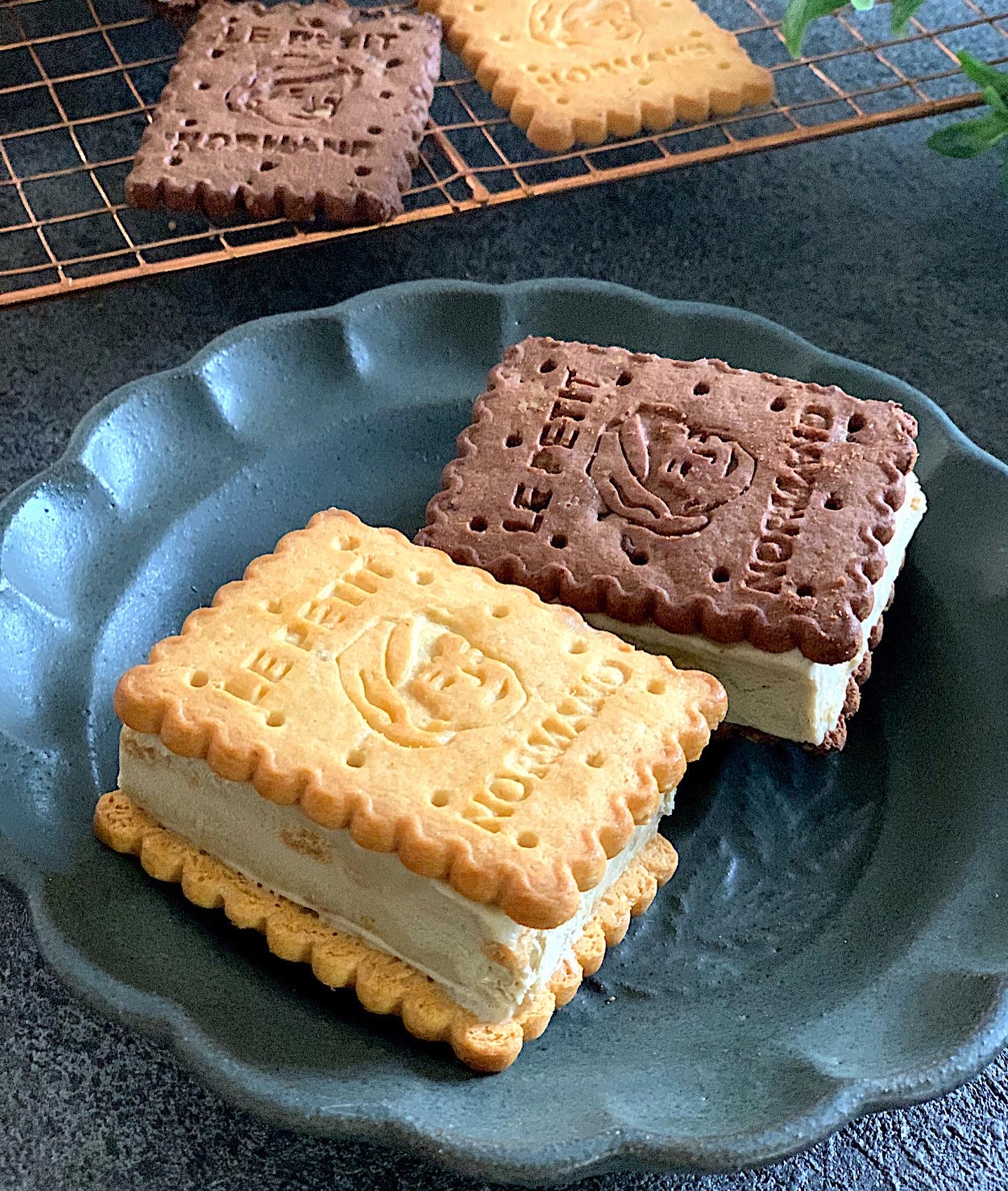 クッキーチーズケーキサンド Eatpick