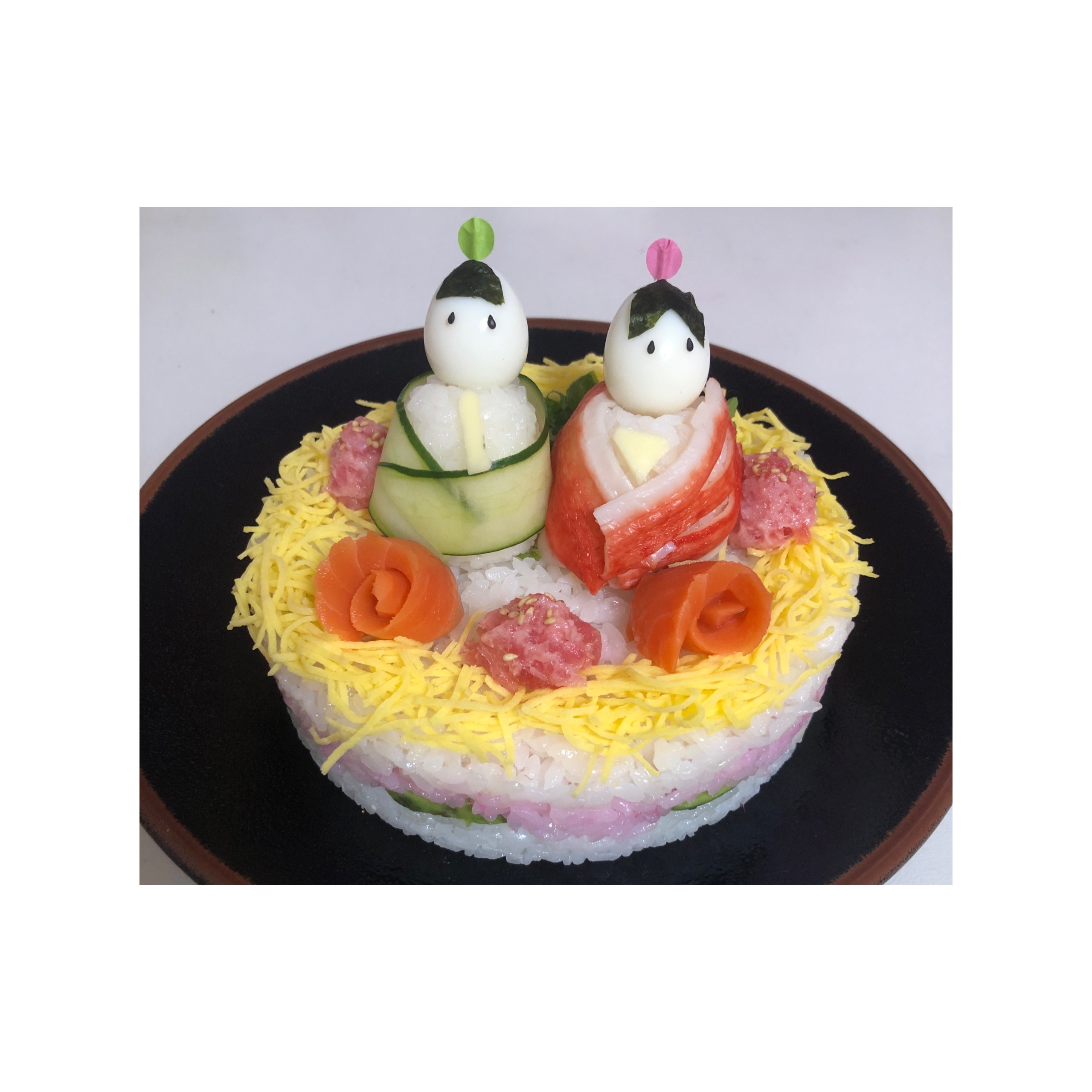お寿司ケーキ ひな祭り Eatpick お寿司ケーキ ひな祭り Eatpick