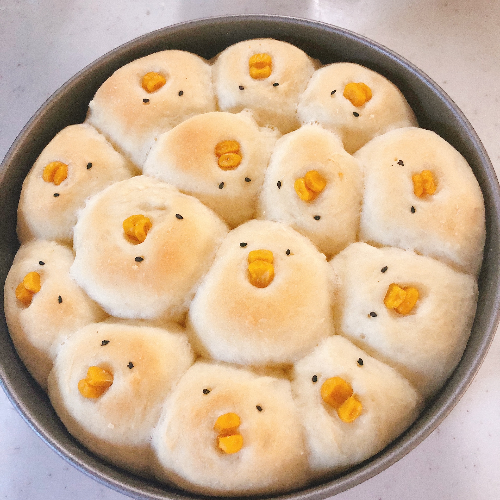 ひよこのちぎりパン Eatpick