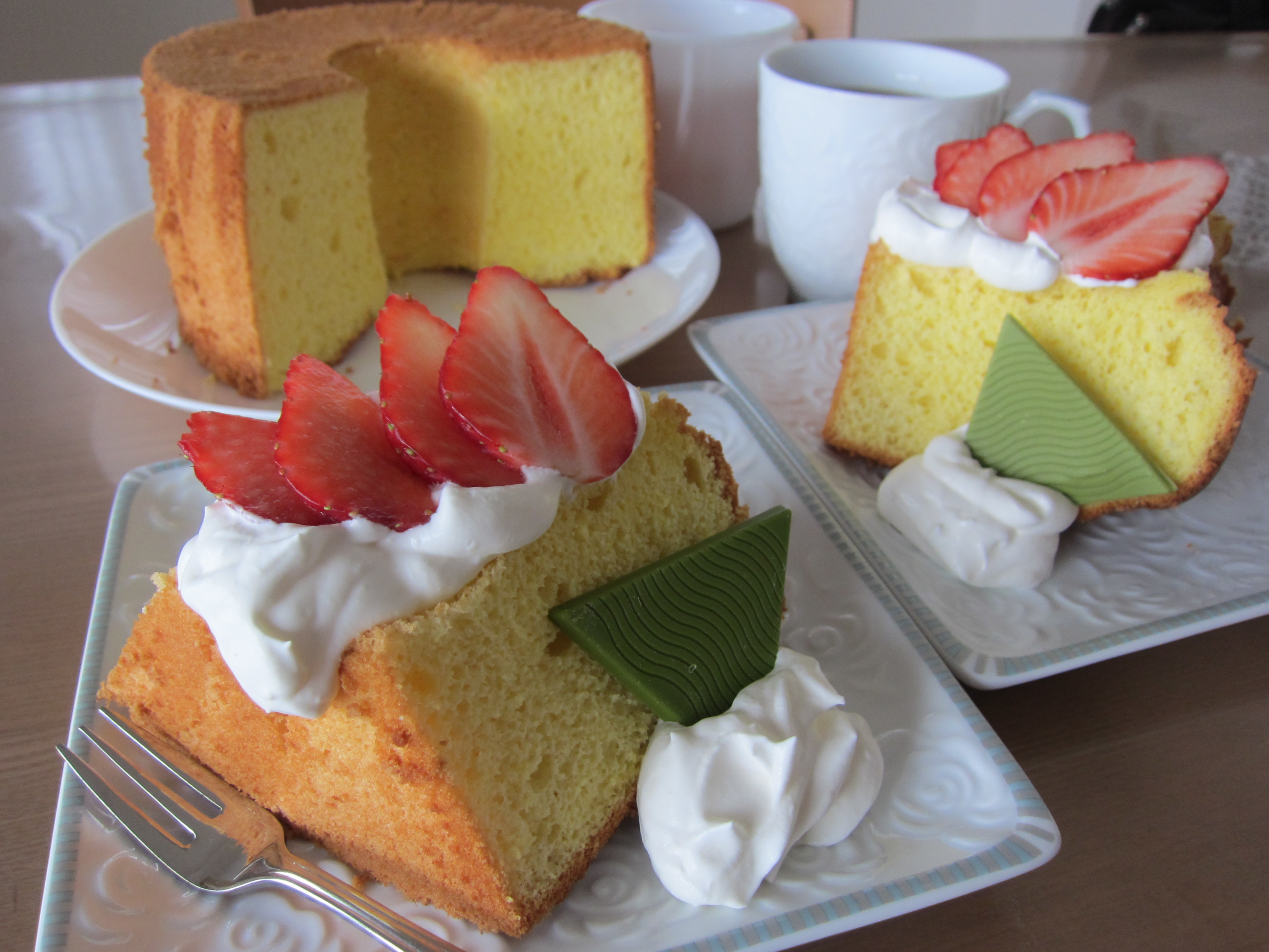 天ぷら粉シフォンケーキを焼いておやつです Eatpick