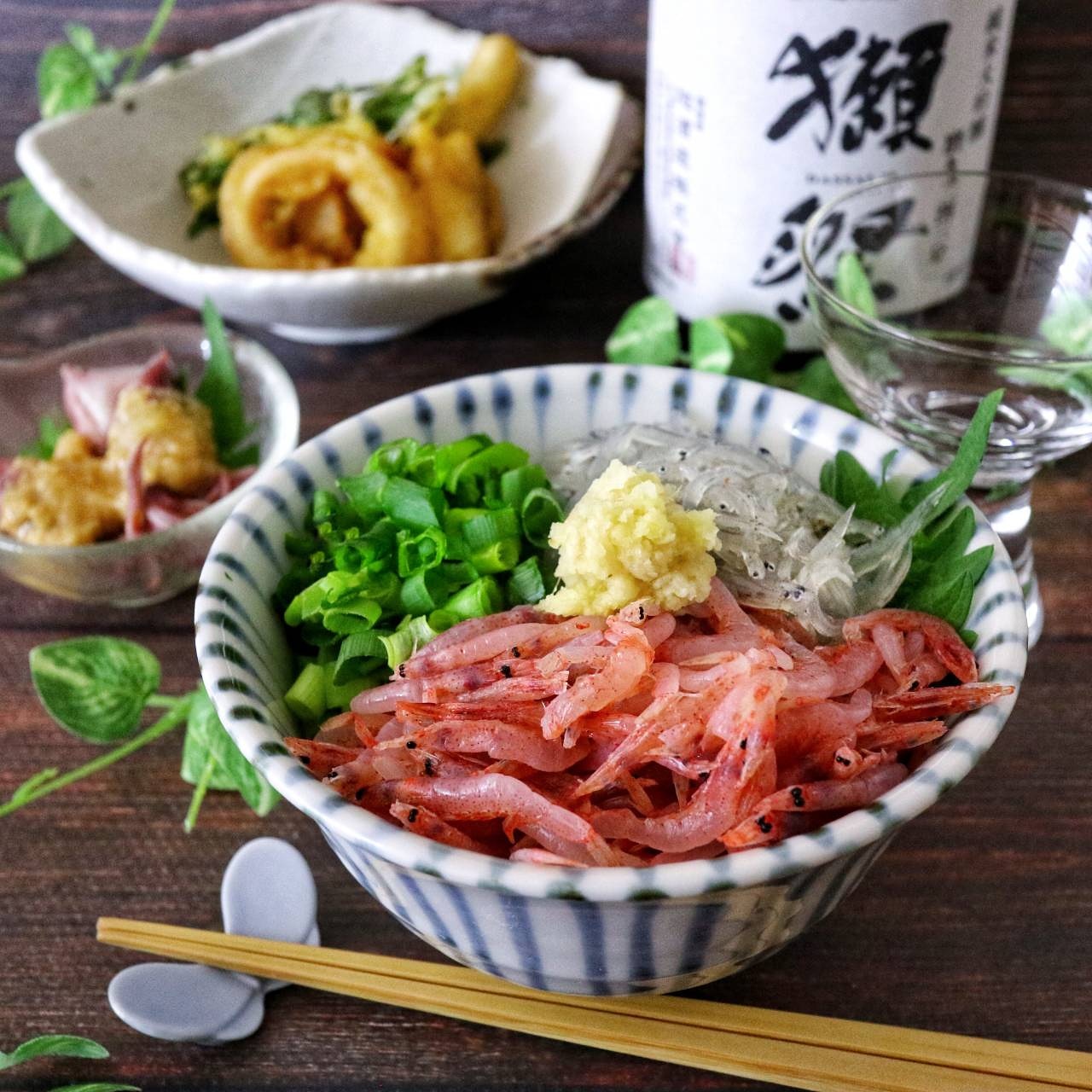 生桜えびと生しらす丼 Eatpick 生桜えびと生しらす丼 Eatpick