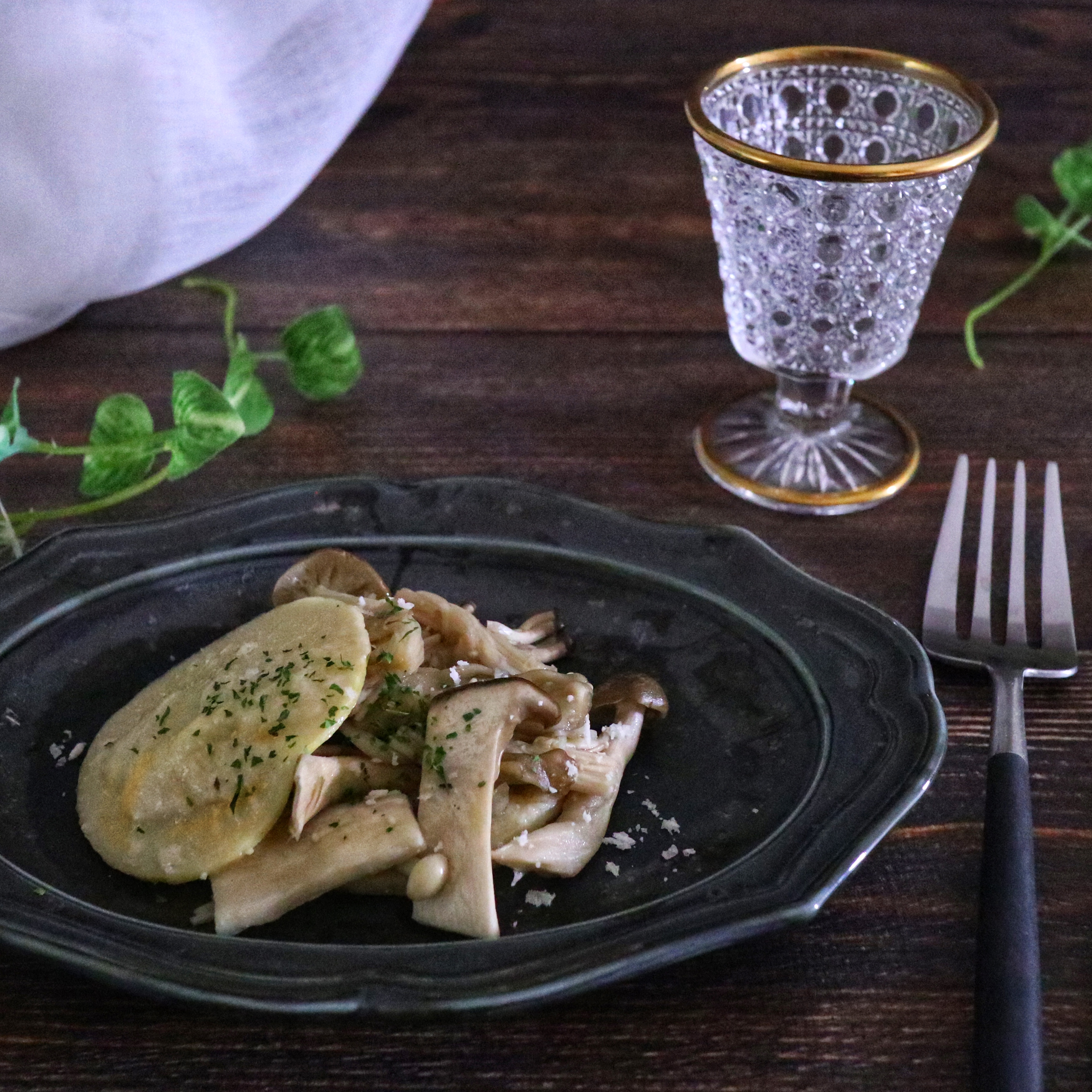 レンジで簡単 塩きのこ と筍のミルフィーユ仕立て Eatpick レンジで簡単 塩きのこ と筍のミルフィーユ仕立て Eatpick