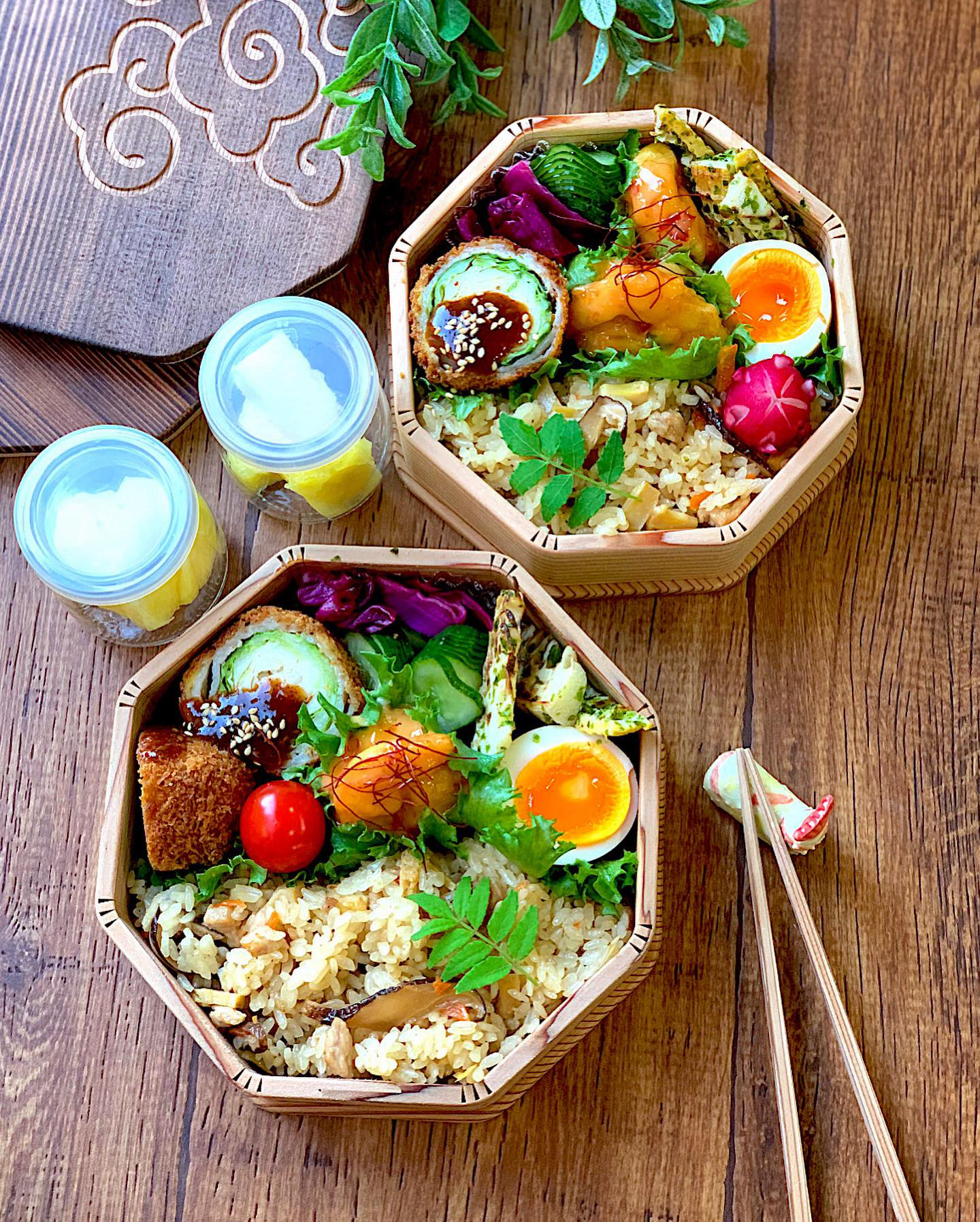 中華風炊き込みご飯のお弁当 Eatpick 中華風炊き込みご飯のお弁当 Eatpick