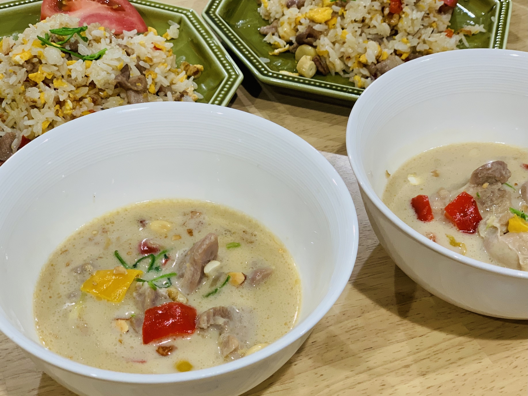 レモングラスとココナッツのスープのレシピ