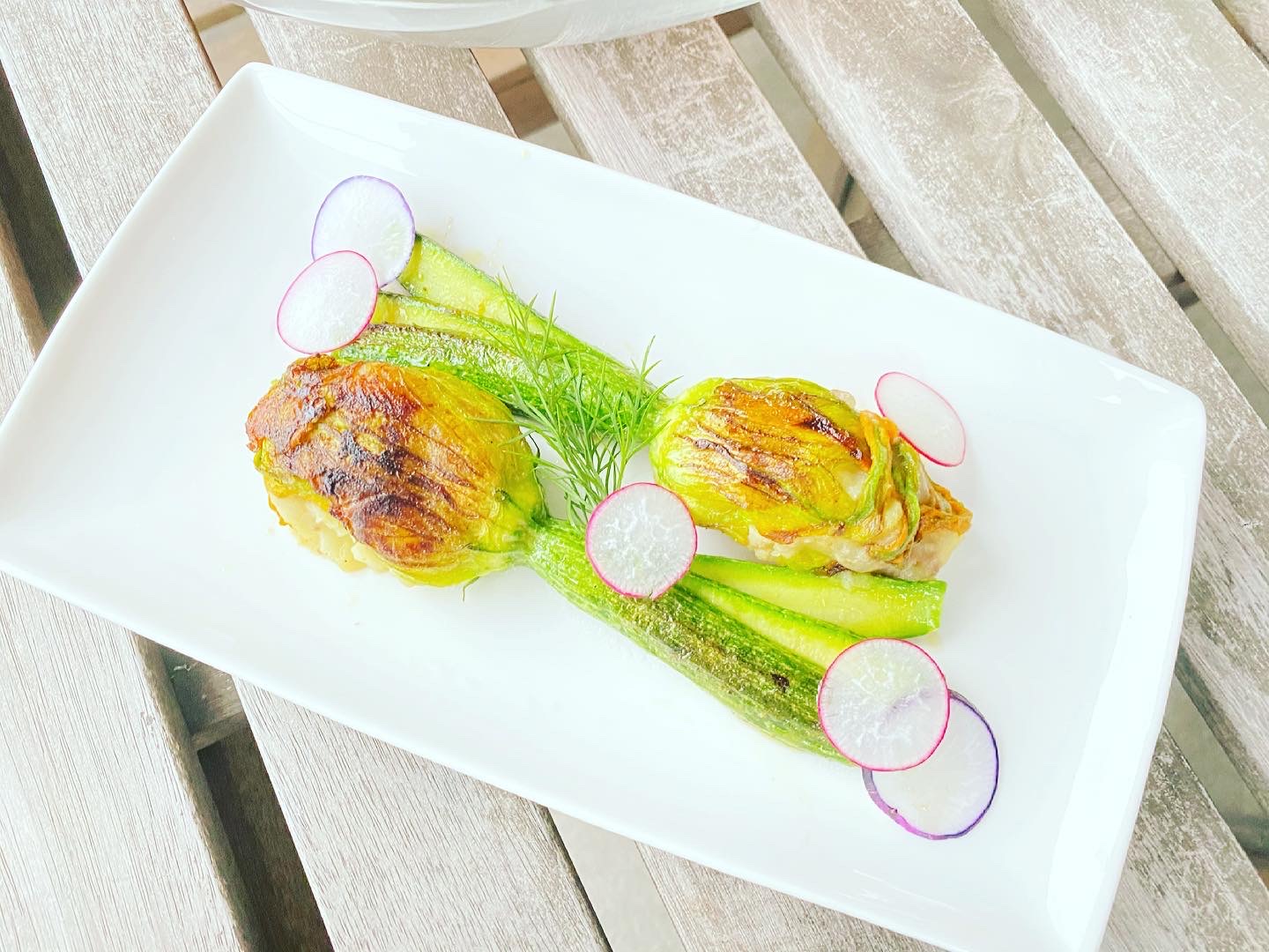 花ズッキーニのポテトファルシー Eatpick