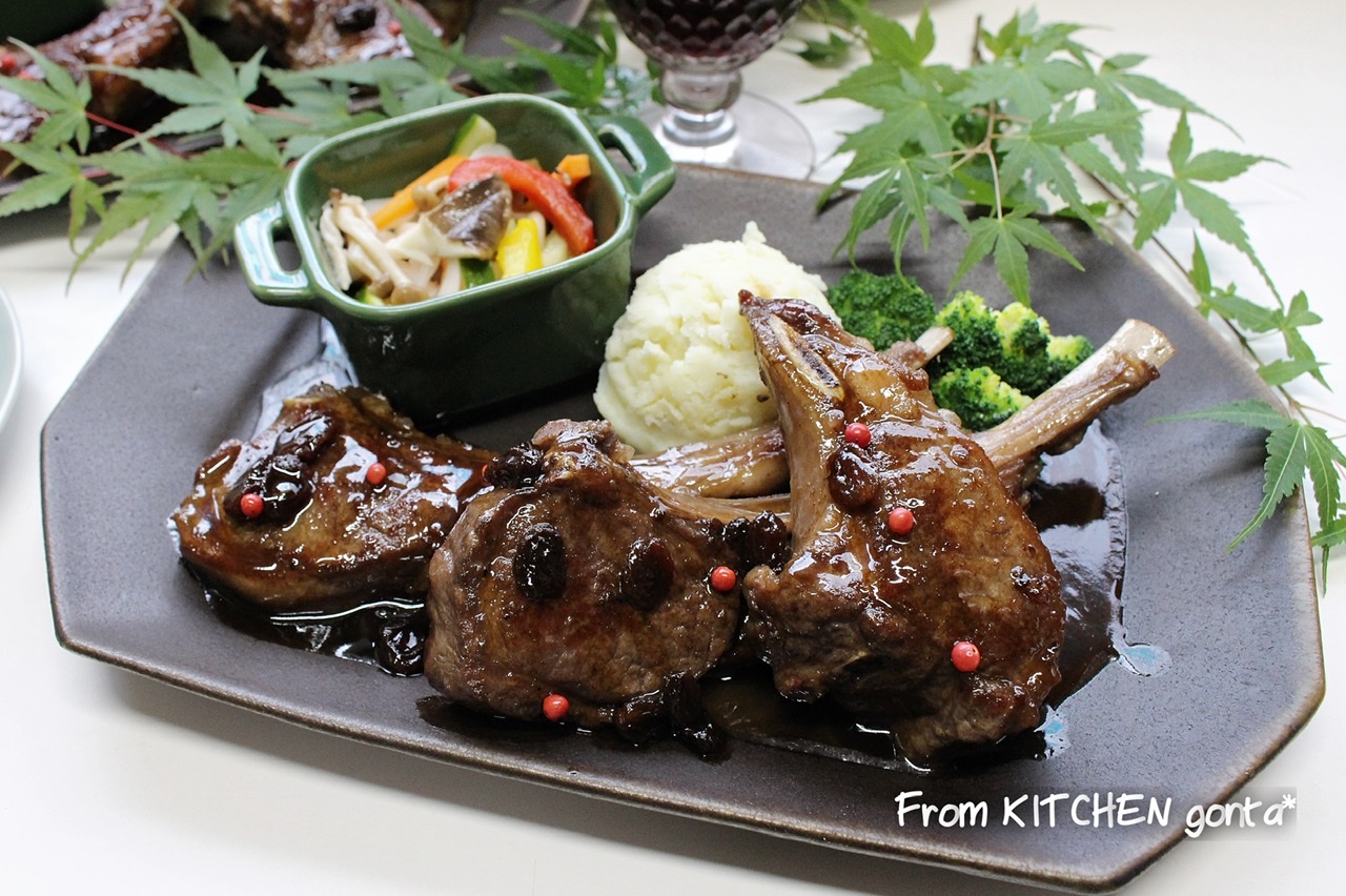 コストコ戦利品 ラムチョップ バルサミコソース和え Eatpick