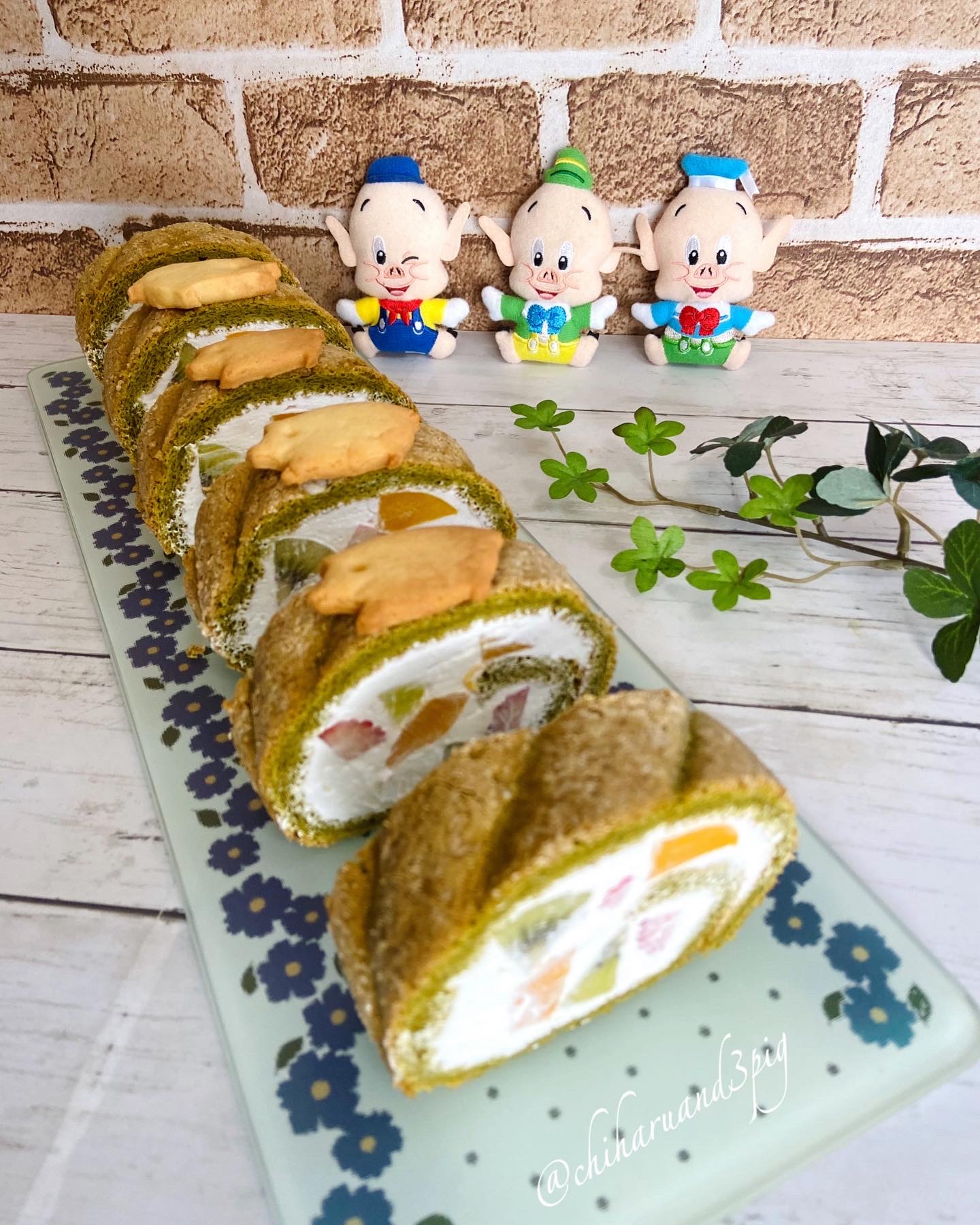 梅仕事 と ビスキュイロールケーキ Eatpick