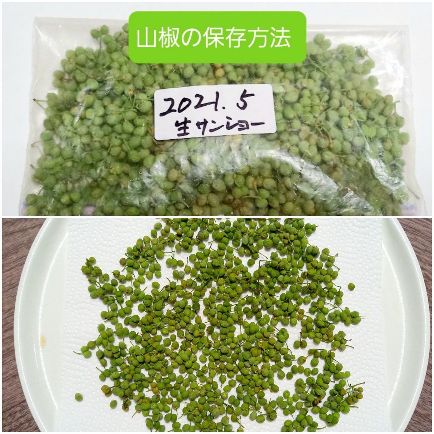 生山椒の実の保存方法 Eatpick