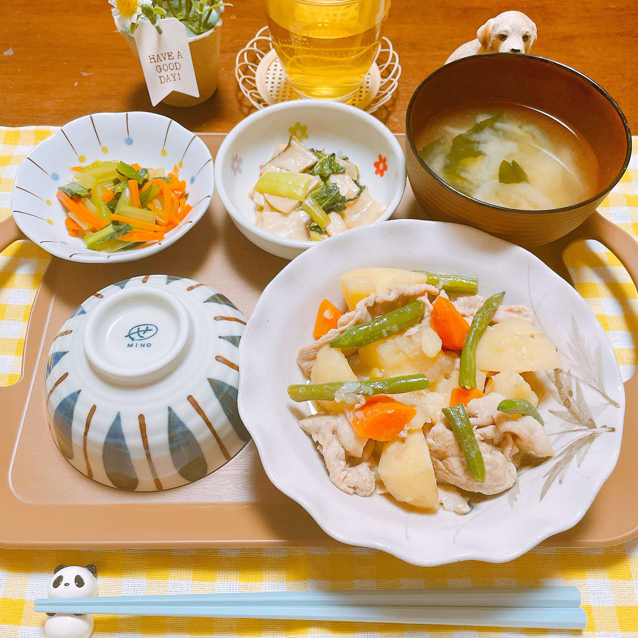 ほくほく肉じゃが 献立 Eatpick