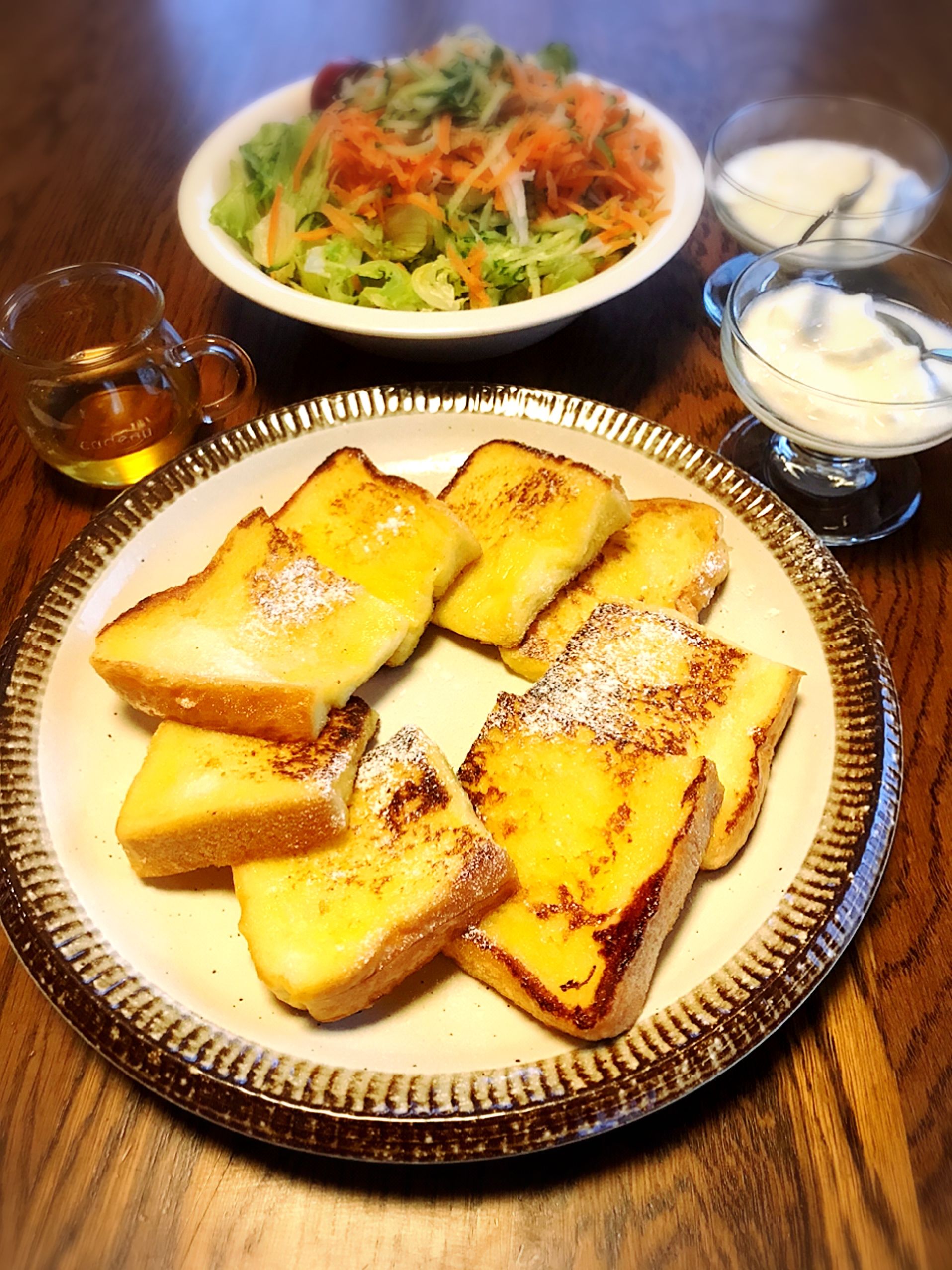 オシャレ朝食フレンチトースト Eatpick
