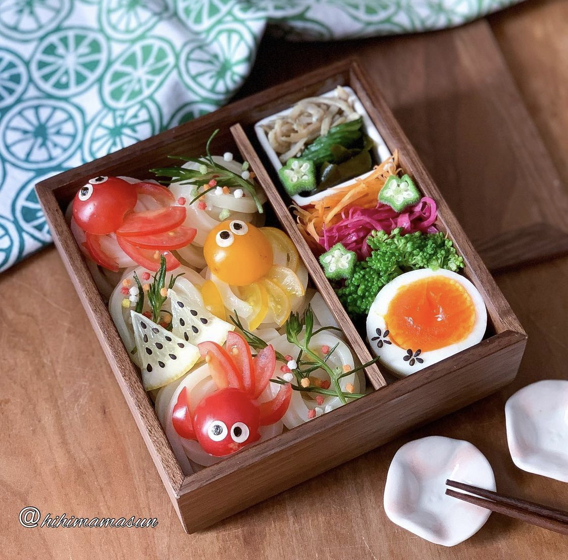 冷やしうどん弁当 Eatpick 冷やしうどん弁当 Eatpick