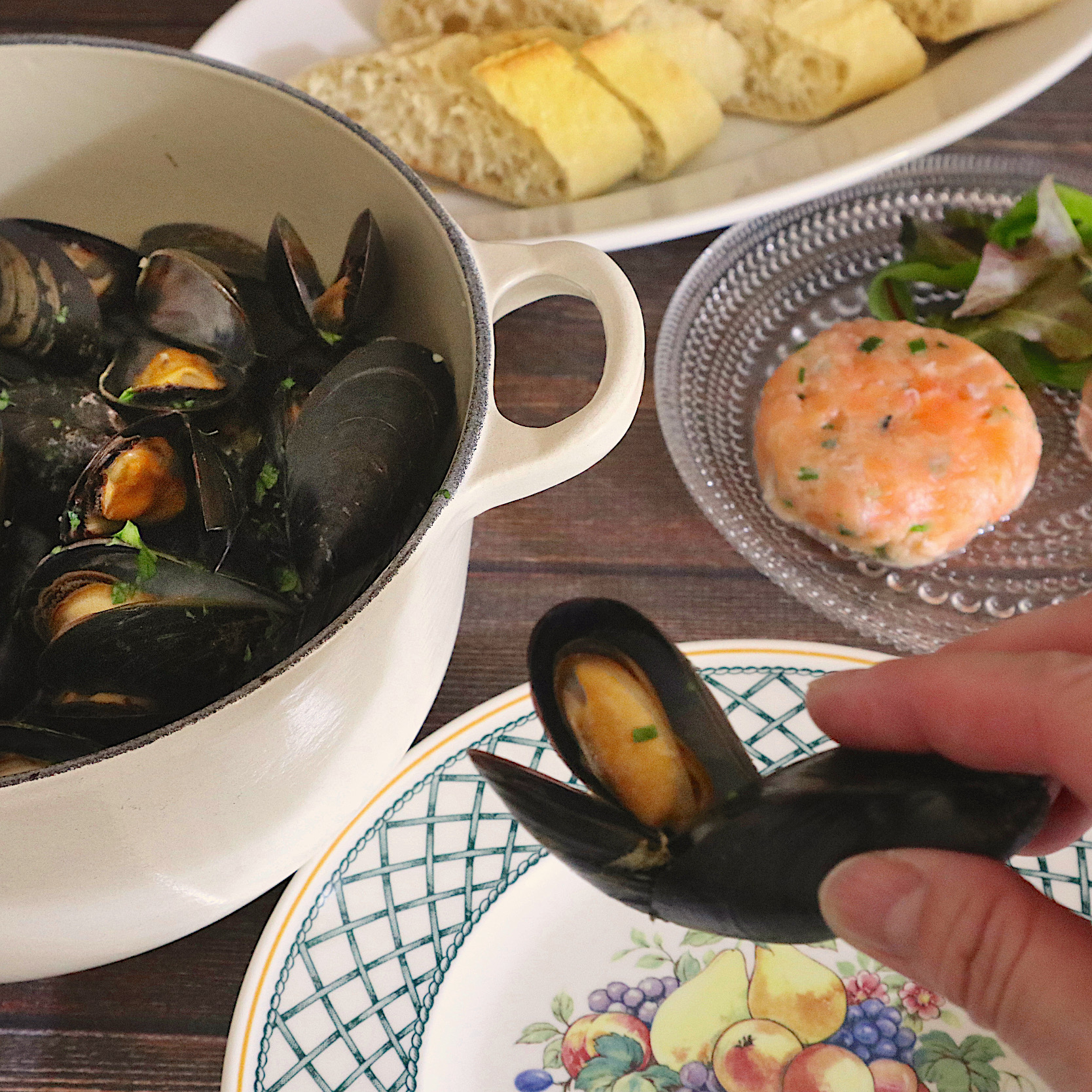 ムール貝のワイン蒸し Eatpick