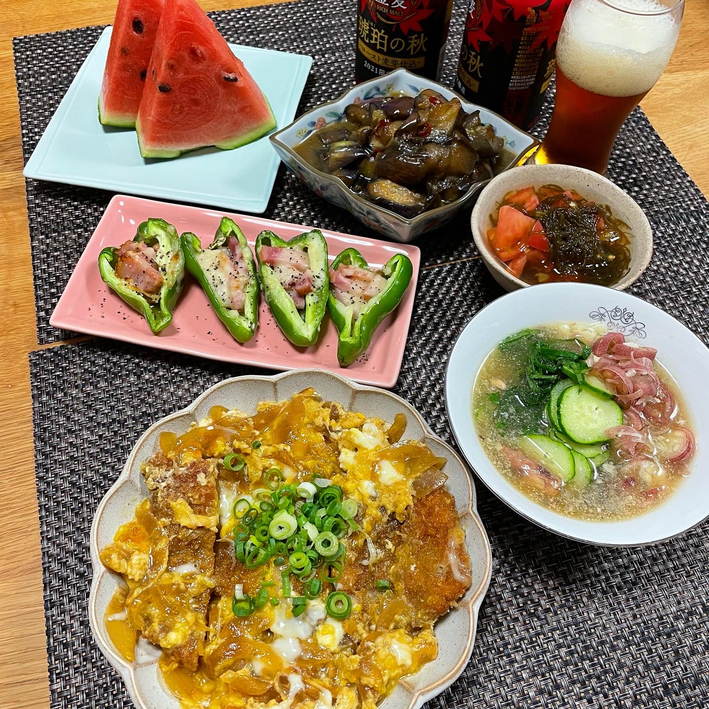 トロトロ卵のカツ煮 Eatpick