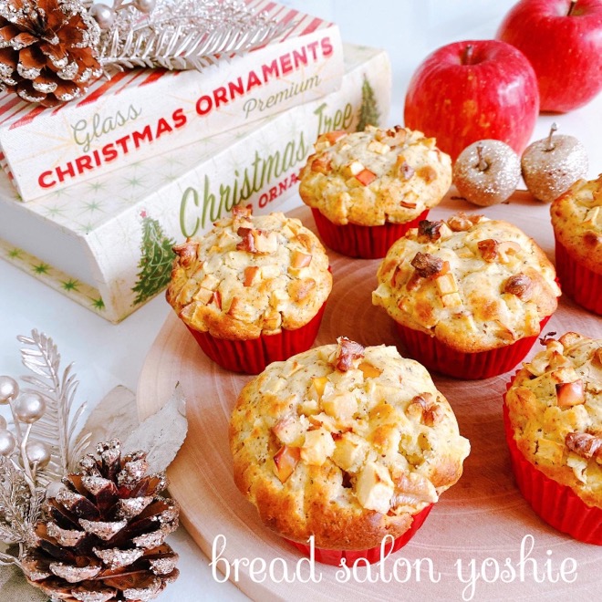 りんごとクルミの紅茶マフィン Eatpick