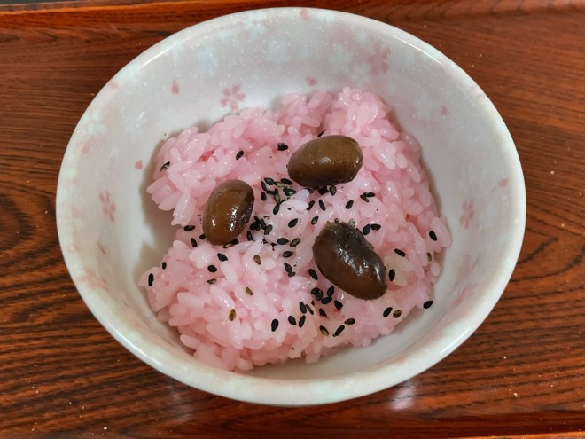 甘納豆の赤飯 Eatpick