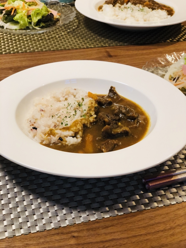 牛 すじ 圧力 鍋 カレー