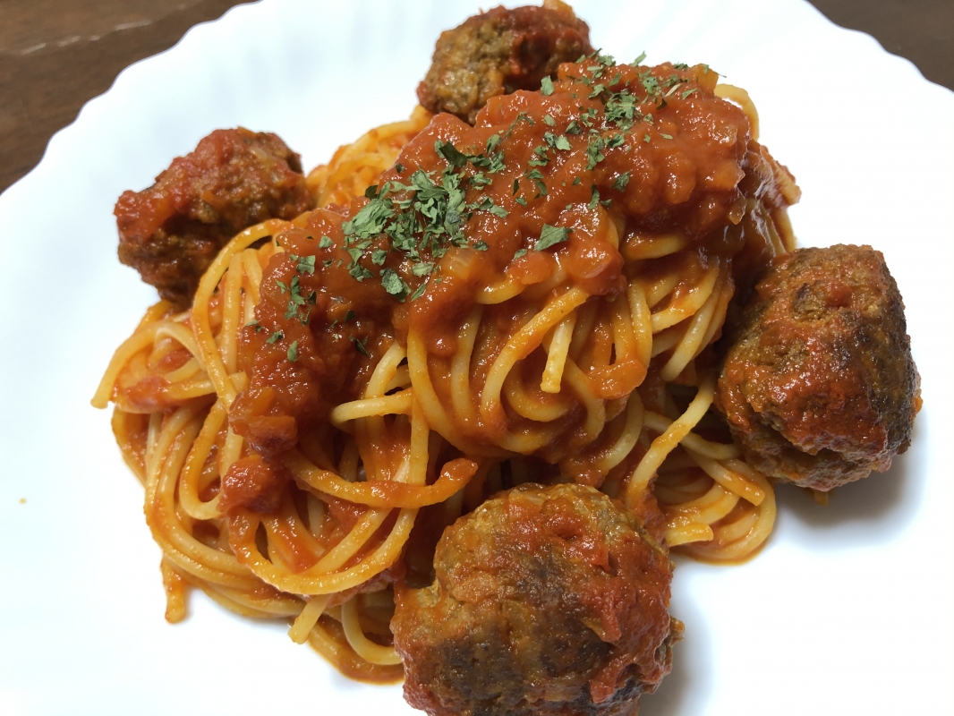 ミートボールのパスタ Eatpick ミートボールのパスタ Eatpick