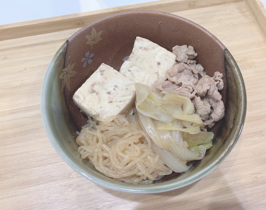 しらたき 肉 豆腐