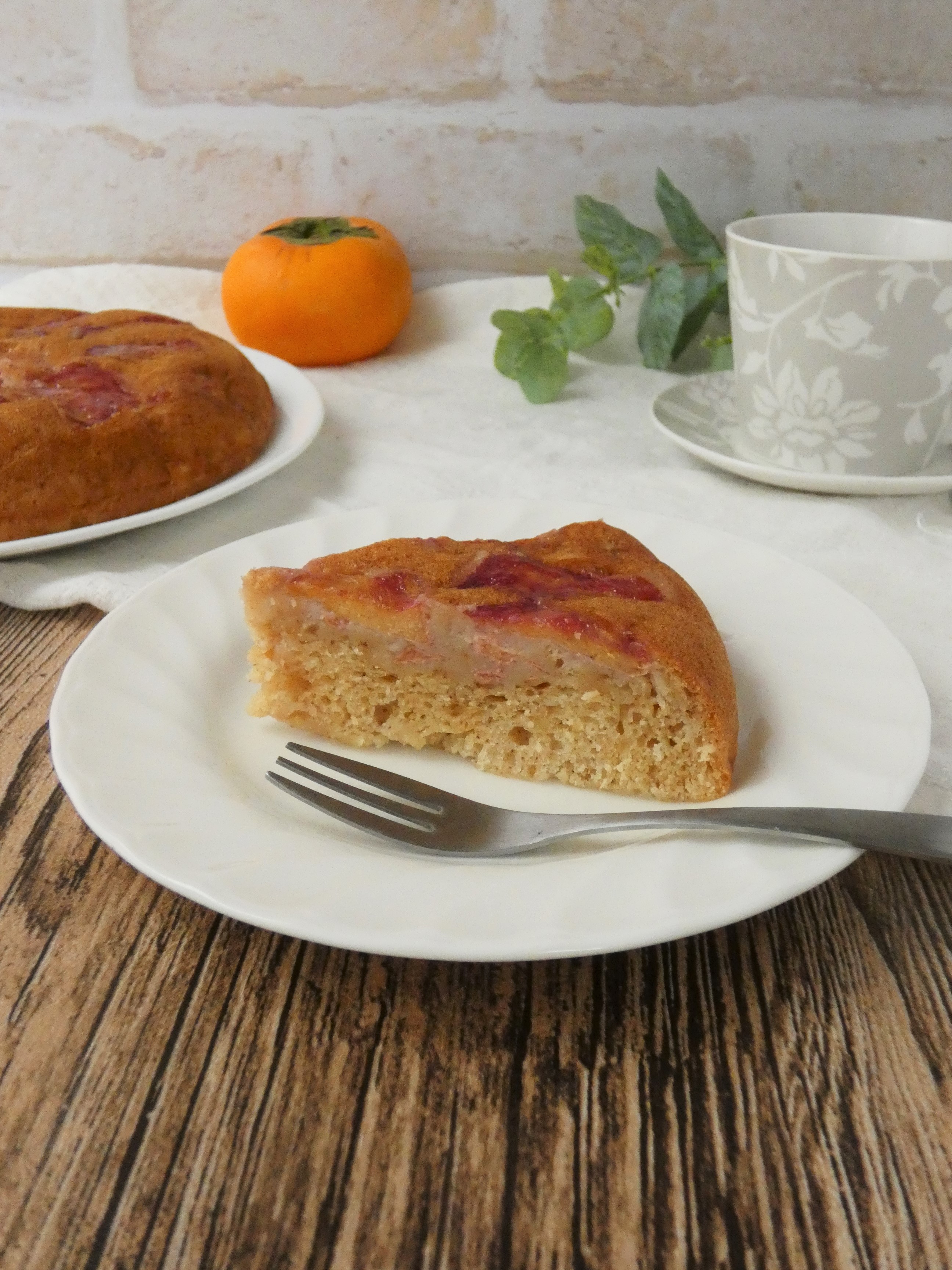 炊飯器で簡単 柿ケーキ Eatpick