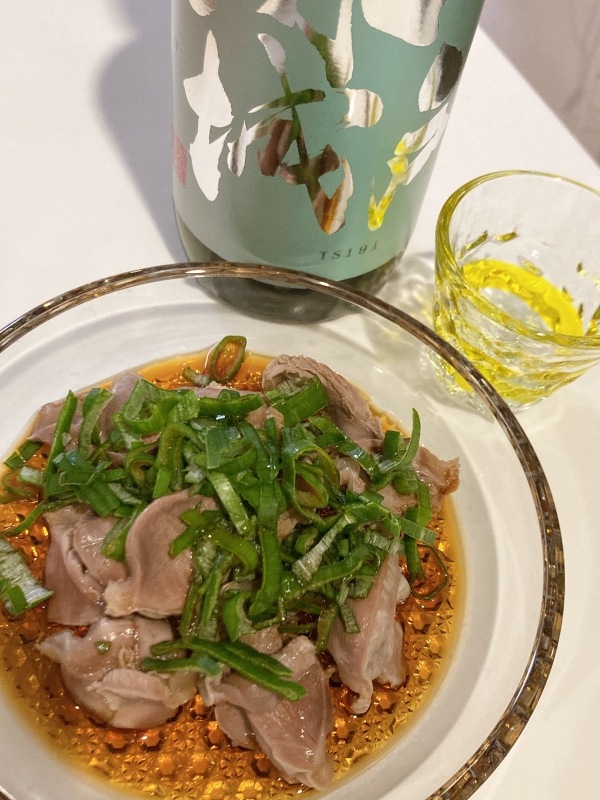 茹でて和えるだけ 砂肝ポン酢 Eatpick