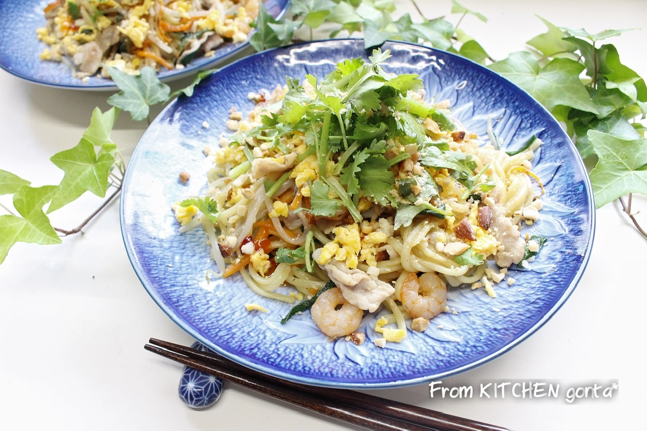 残り野菜で作る タイ の味 パッタイ風焼きそば Eatpick