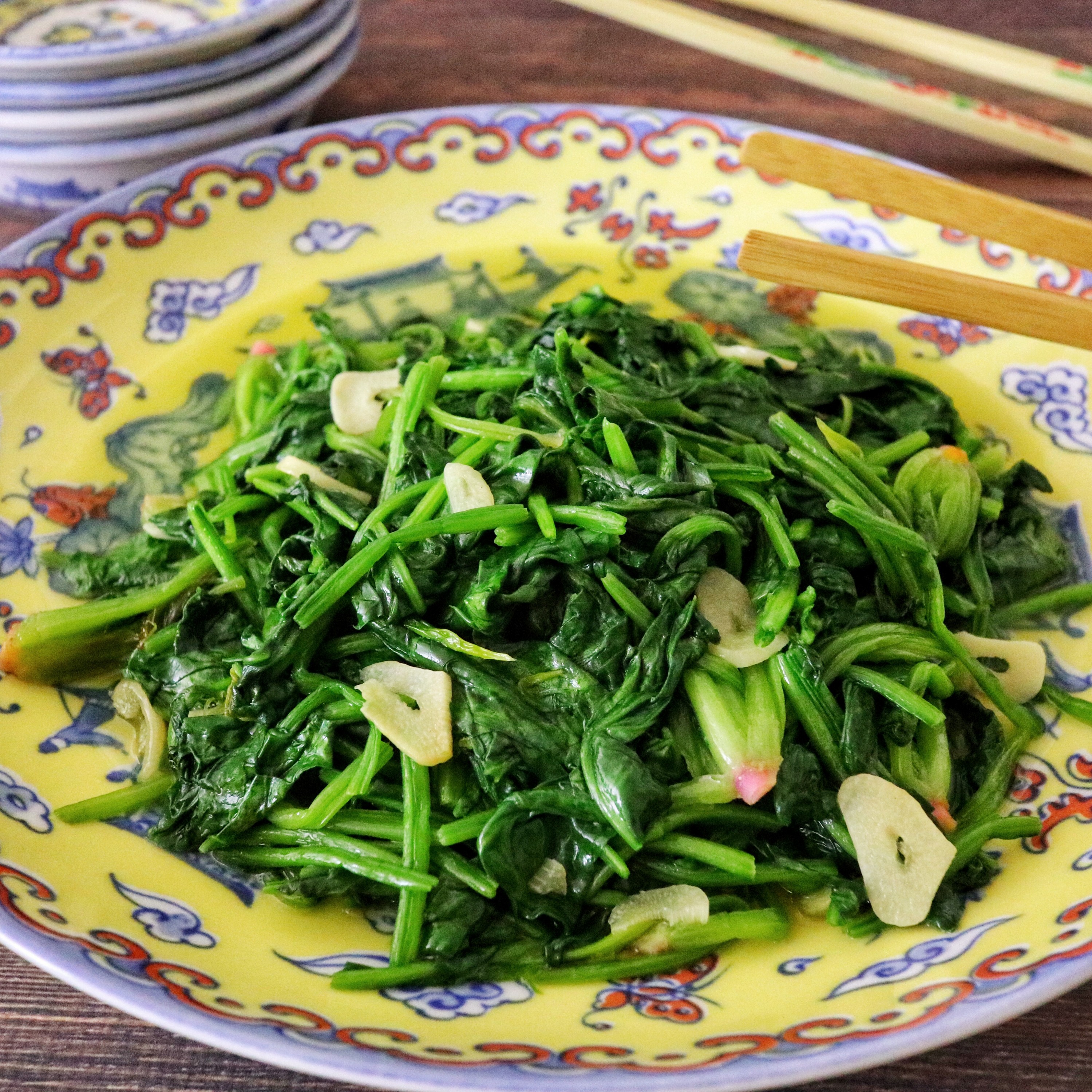 ほうれん草のにんにく炒め Eatpick