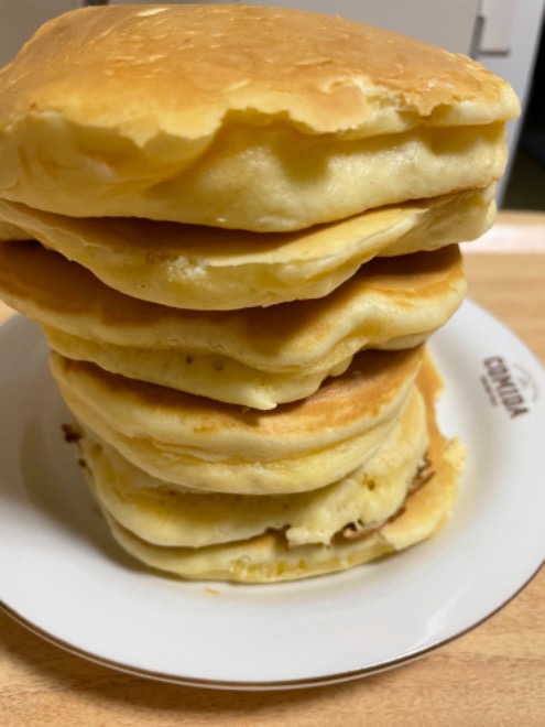 バニラアイスでホットケーキ Eatpick バニラアイスでホットケーキ Eatpick