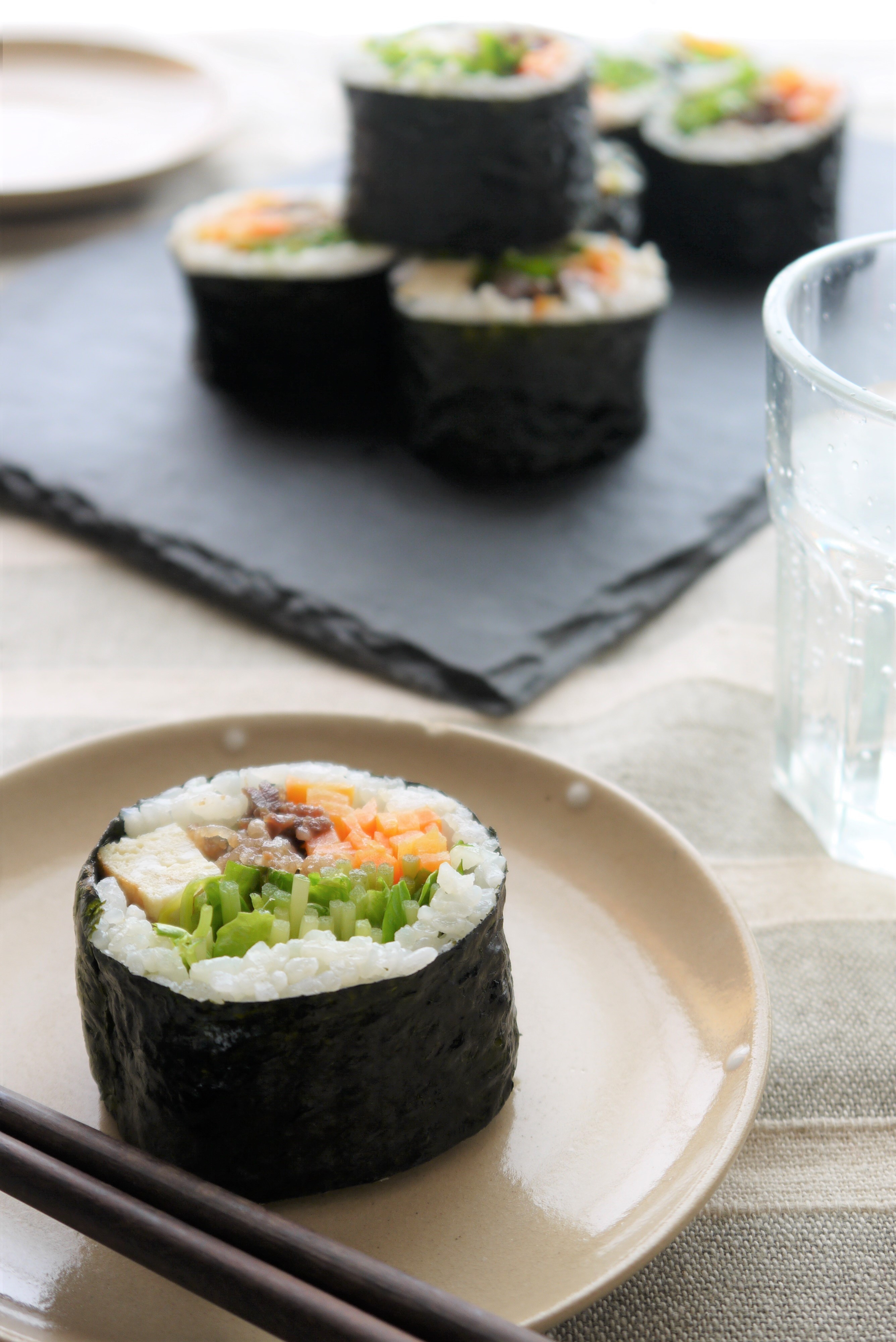 レンジで簡単 節分にキンパ 韓国風海苔巻き Eatpick
